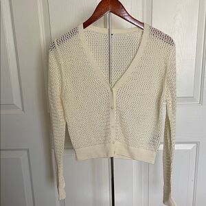 Uniqlo Cream Women's Cardigan
